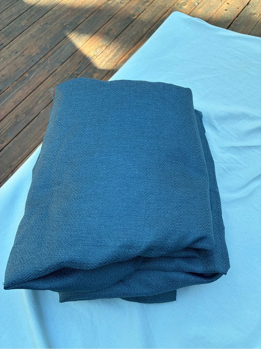 Set of 2 Navy Blue Grommet Blackout Curtain Panels – 52